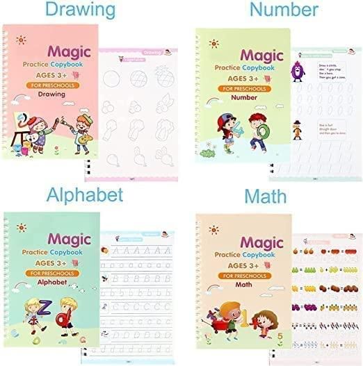 MagicMind™ Books for Children – Enhance Handwriting & Motor Skills Through Fun, Interactive Learning