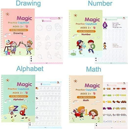 MagicMind™ Books for Children – Enhance Handwriting & Motor Skills Through Fun, Interactive Learning