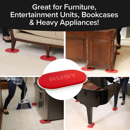 GlideEase™ Furniture Sliders (4 Pic)