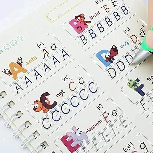 MagicMind™ Books for Children – Enhance Handwriting & Motor Skills Through Fun, Interactive Learning