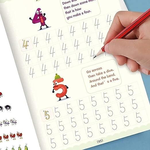MagicMind™ Books for Children – Enhance Handwriting & Motor Skills Through Fun, Interactive Learning