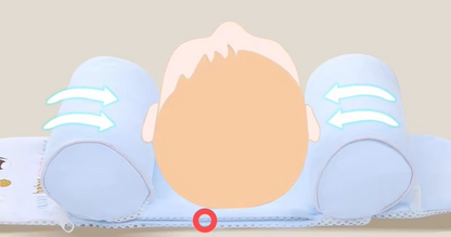 Snuggle™ Baby Pillow | Gentle Head Shape Protection with Adjustable, Cotton-Soft Comfort