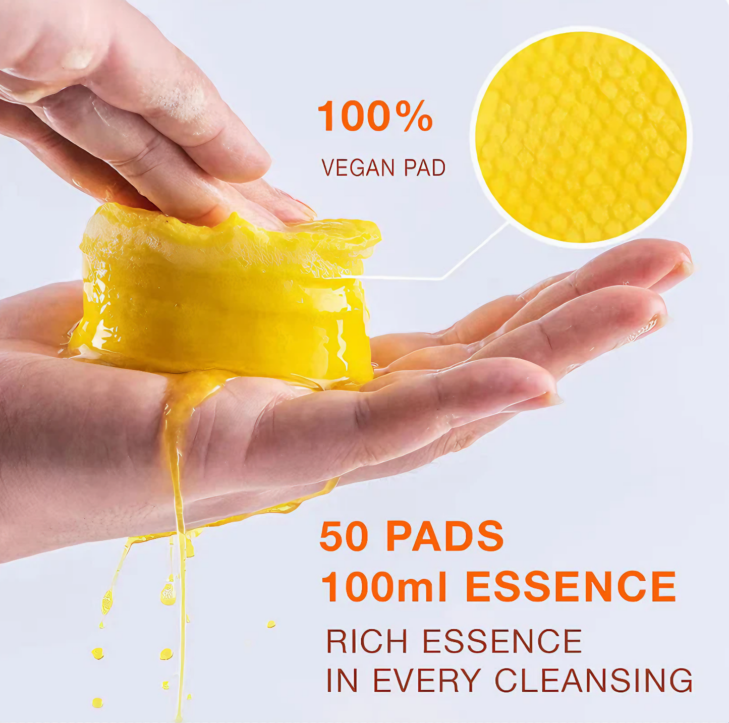 Pure Glow™ Turmeric & Kojic Acid Cleansing Pads (50 Pads)